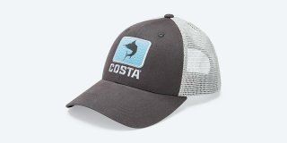 Costa Del Mar Marlin Waves Trucker - Charcoal
