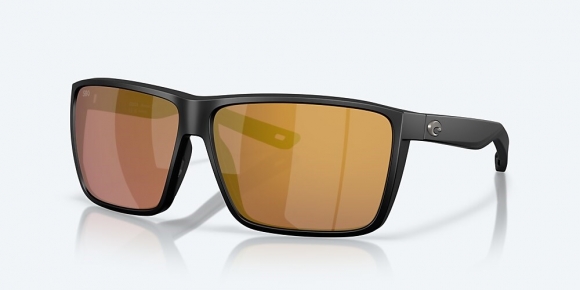 Costa Del Mar Rincon II - Matte Black - Gold Mirror Polarized Glass (580G)