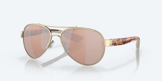 Costa Del Mar Loreto - Rose Gold - Copper Silver Mirror Polarized Polycarbonate (580P)
