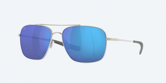 Costa Del Mar Canaveral - Palladium - Blue Mirror Polarized Glass (580G)