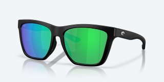 Costa Del Mar Panga II - Matte Black - Green Mirror Polarized Polycarbonate (580P)
