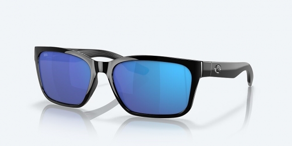 Costa Del Mar Palmas - Black - Blue Mirror Polarized Glass (580G)