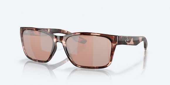 Costa Del Mar Palmas - Coral Tortoise - Copper Silver Mirror Polarized Polycarbonate (580P)
