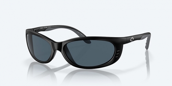 Costa Del Mar Fathom - Matte Black - Gray Polarized Polycarbonate (580P)