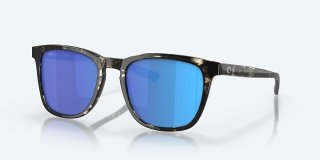 Costa Del Mar Sullivan - Shiny Black Kelp - Blue Mirror Polarized Glass (580G)