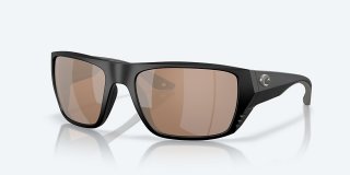 Costa Del Mar Finlet - Matte Black - Copper Silver Mirror Polarized Glass (580G)