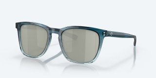 Costa Del Mar Sullivan - Shiny Deep Teal Fade - Gray Silver Mirror Polarized Glass (580G)