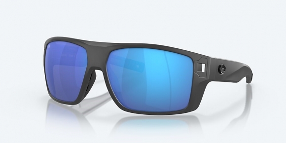 Costa Del Mar Diego - Matte Gray - Blue Mirror Polarized Glass (580G)