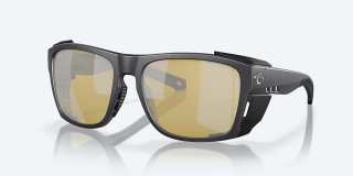 Costa Del Mar King Tide 6 - Black Pearl - Sunrise Silver Mirror Polarized Glass (580G)