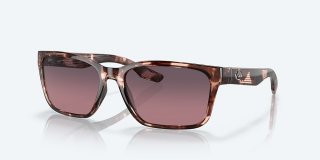 Costa Del Mar Palmas - Coral Tortoise - Rose Gradient Polarized Glass (580G)