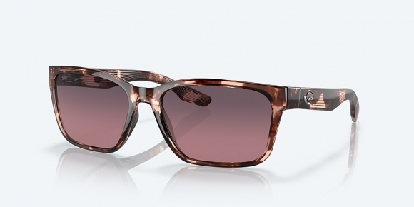Costa Del Mar Palmas - Coral Tortoise - Rose Gradient Polarized Glass (580G)