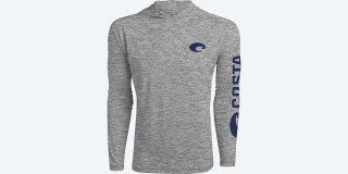 Costa Del Mar Hooded Technical - Heather Gray