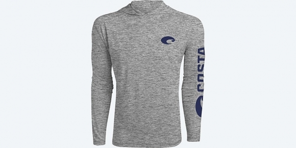 Costa Del Mar Hooded Technical - Heather Gray