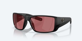 Costa Del Mar Blackfin PRO - Matte Black - Rose Polarized Glass (580G)
