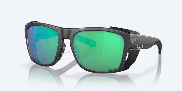 Costa Del Mar King Tide 6 - Black Pearl - Green Mirror Polarized Glass (580G)