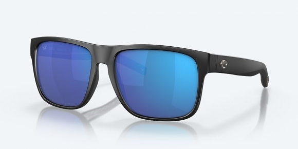 Costa Del Mar Spearo XL - Matte Black - Blue Mirror Polarized Glass (580G)