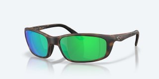 Costa Del Mar Brine II - Matte Tortoise - Green Mirror Polarized Polycarbonate (580P)