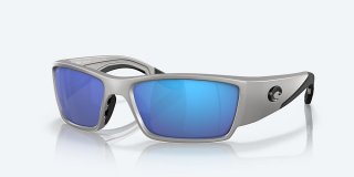 Costa Del Mar Corbina PRO - Metallic Silver - Blue Mirror Polarized Glass (580G)