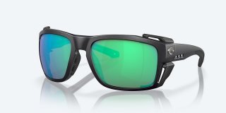 Costa Del Mar King Tide 8 - Black Pearl - Green Mirror Polarized Glass (580G)