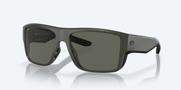 Costa Del Mar Taxman - Matte Olive - Gray Polarized Glass (580G)
