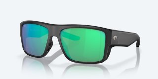 Costa Del Mar Taxman - Matte Black - Green Mirror Polarized Glass (580G)