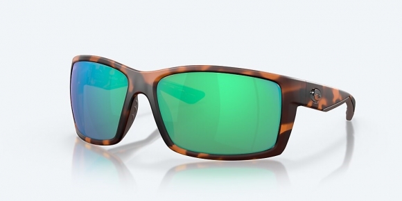 Costa Del Mar Reefton - Retro Tortoise - Green Mirror Polarized Glass (580G)