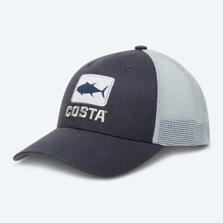 Costa Del Mar Tuna Waves Trucker - Navy