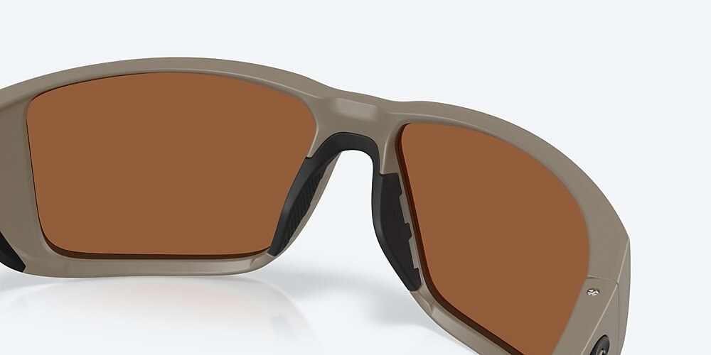 Costa Del Mar Blackfin PRO - Matte Sand - Copper Silver Mirror Polarized Glass (580G)