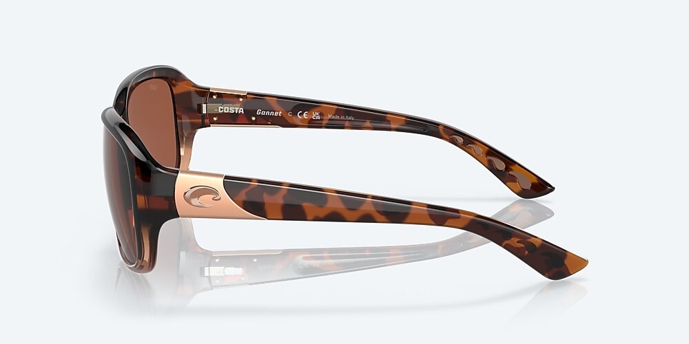 Costa Del Mar Gannet - Shiny Tortoise Fade - Copper Polarized Polycarbonate (580P)