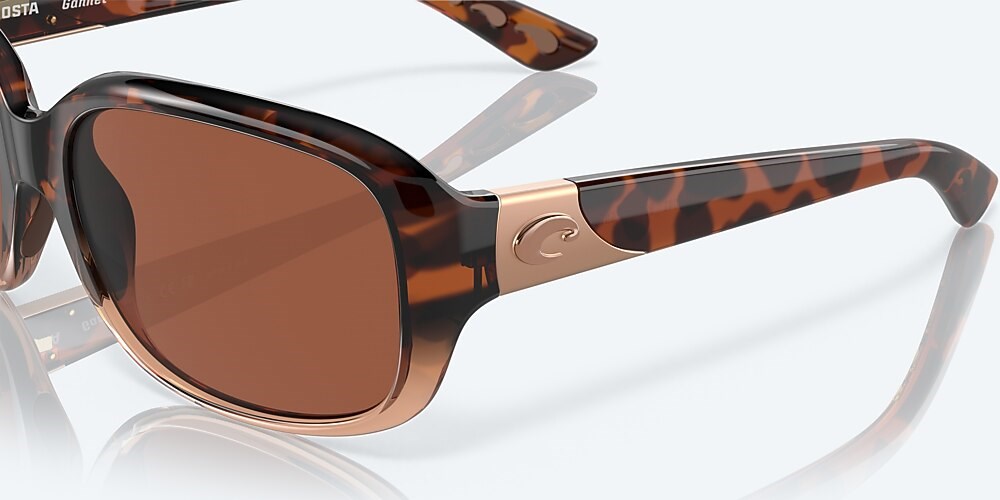 Costa Del Mar Gannet - Shiny Tortoise Fade - Copper Polarized Polycarbonate (580P)