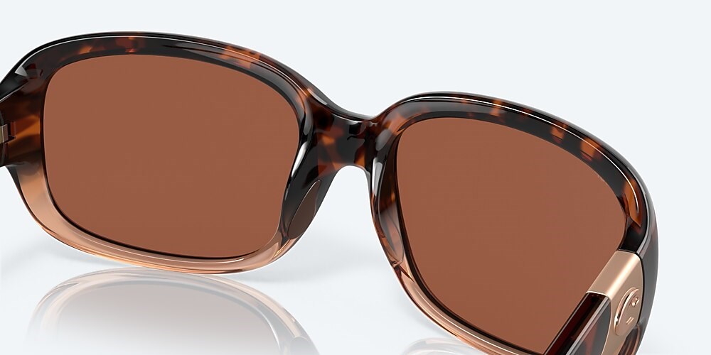 Costa Del Mar Gannet - Shiny Tortoise Fade - Copper Polarized Polycarbonate (580P)