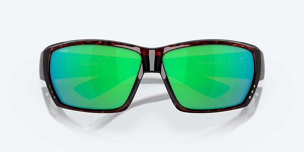 Costa Del Mar Tuna Alley - Tortoise - Green Mirror Polarized Polycarbonate (580P)