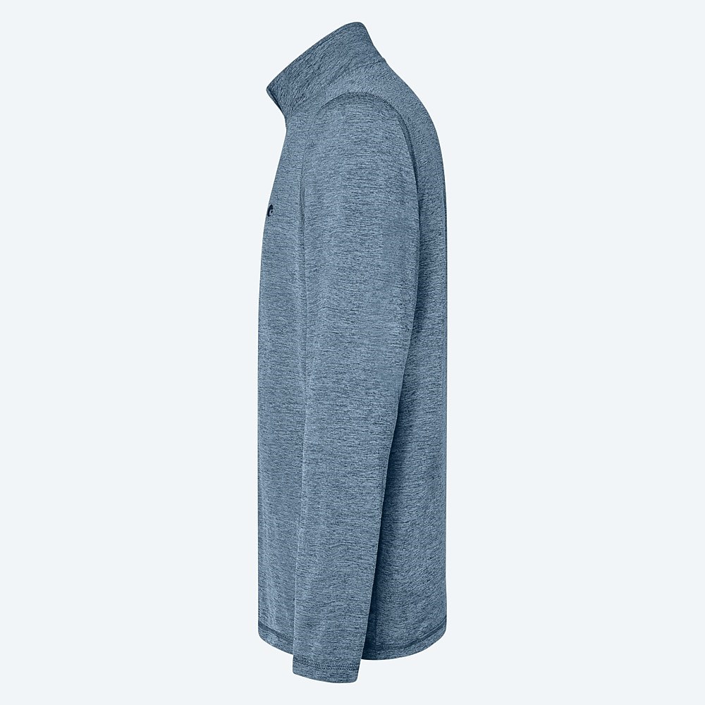 Costa Del Mar Voyager Quarter-Zip Pullover - Heather Heron Blue
