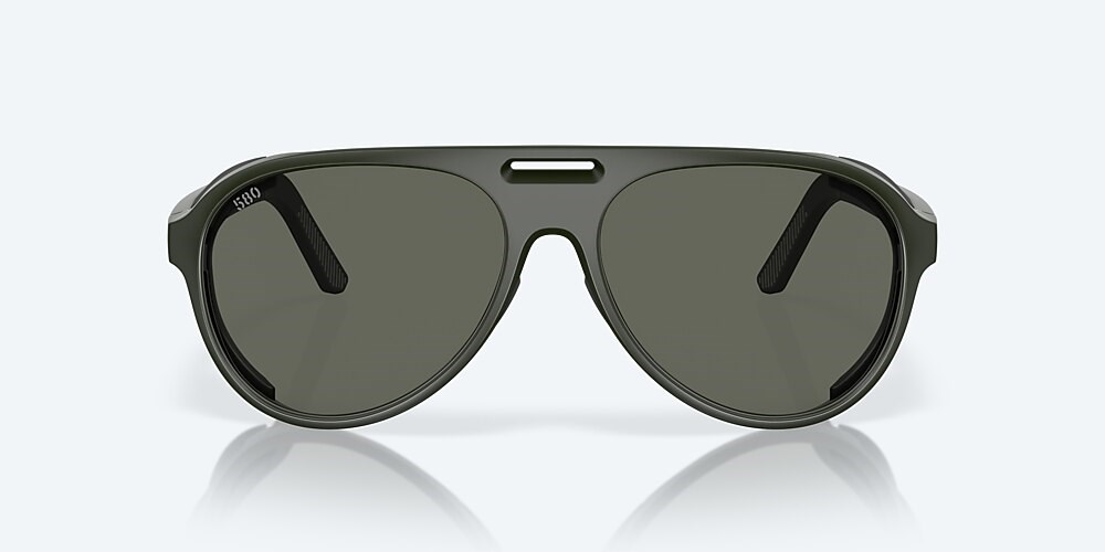 Costa Del Mar Grand Catalina - Matte Olive - Gray Polarized Glass (580G)