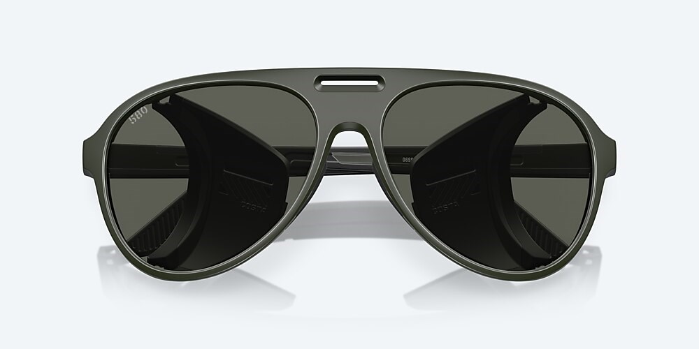 Costa Del Mar Grand Catalina - Matte Olive - Gray Polarized Glass (580G)