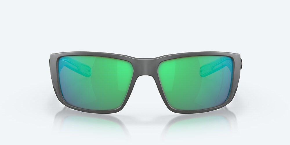 Costa Del Mar Blackfin PRO - Matte Gray - Green Mirror Polarized Glass (580G)