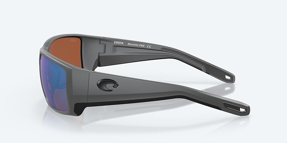 Costa Del Mar Blackfin PRO - Matte Gray - Green Mirror Polarized Glass (580G)