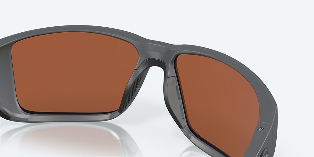 Costa Del Mar Blackfin PRO - Matte Gray - Green Mirror Polarized Glass (580G)