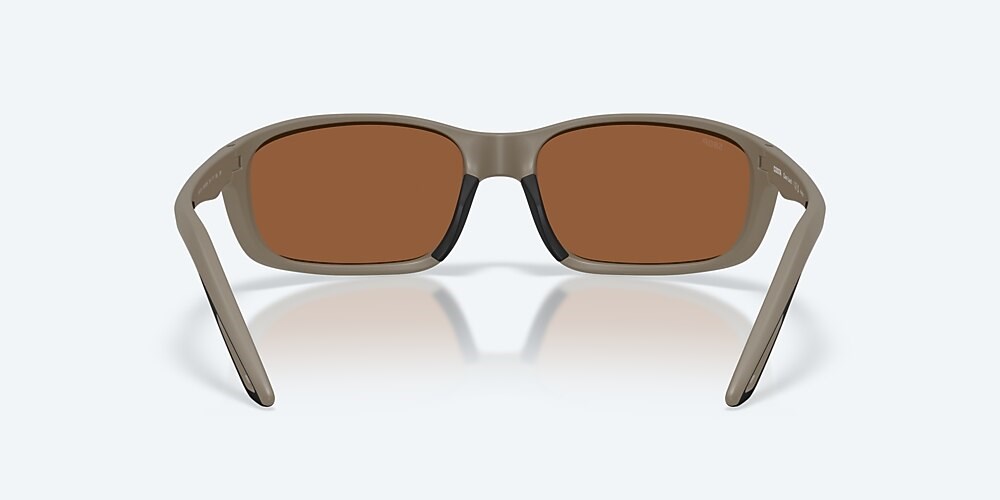 Costa Del Mar Brine II - Matte Sand - Copper Silver Mirror Polarized Glass (580G)