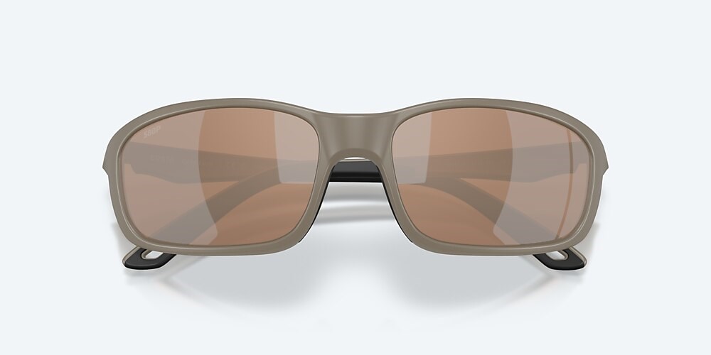 Costa Del Mar Brine II - Matte Sand - Copper Silver Mirror Polarized Glass (580G)