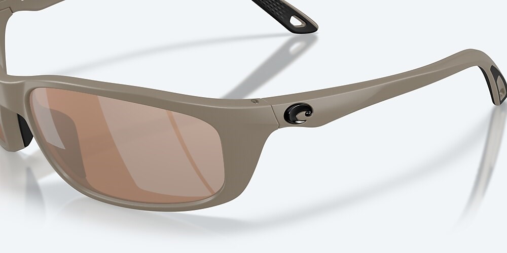 Costa Del Mar Brine II - Matte Sand - Copper Silver Mirror Polarized Glass (580G)