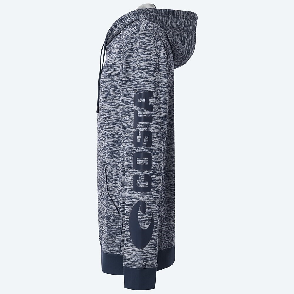 Costa Del Mar Tech Fleece Hoody - Navy Blue Heather