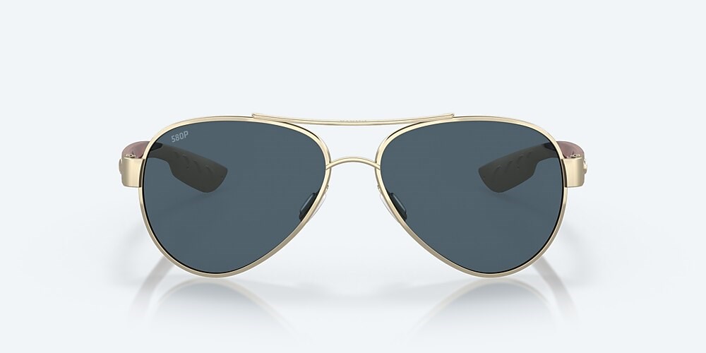Costa Del Mar Loreto - Rose Gold - Gray Polarized Polycarbonate (580P)