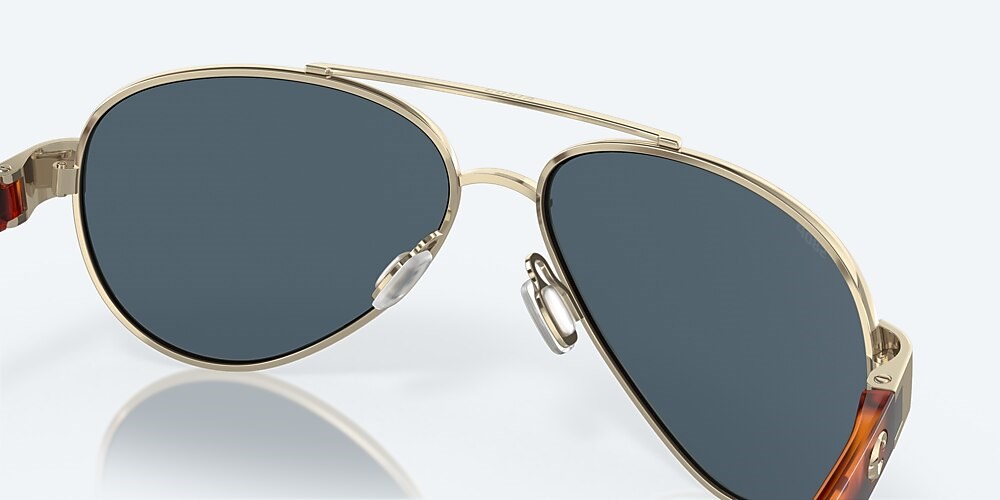 Costa Del Mar Loreto - Rose Gold - Gray Polarized Polycarbonate (580P)