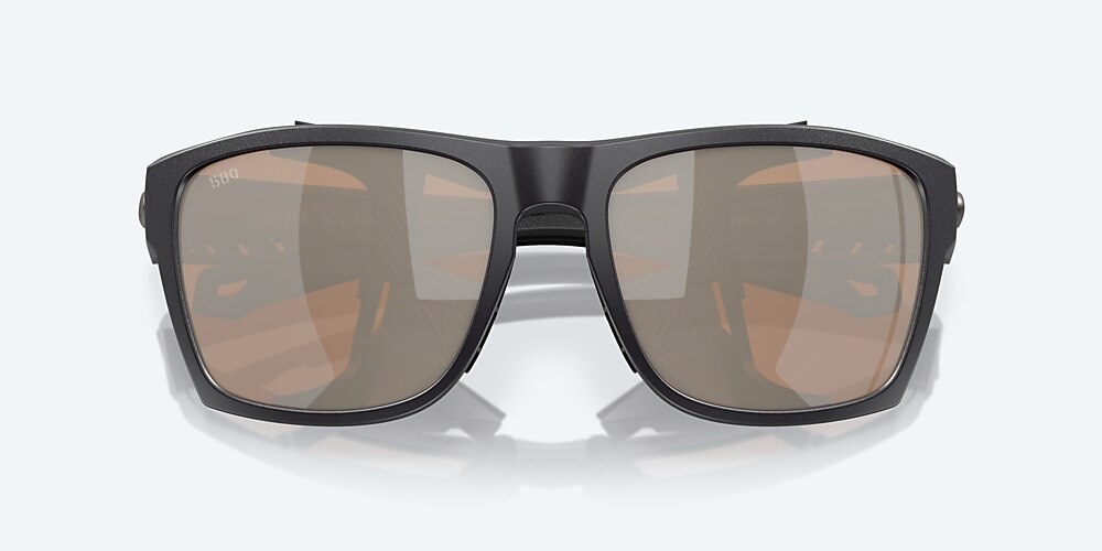 Costa Del Mar King Tide 6 - Black Pearl - Copper Silver Mirror Polarized Glass (580G)