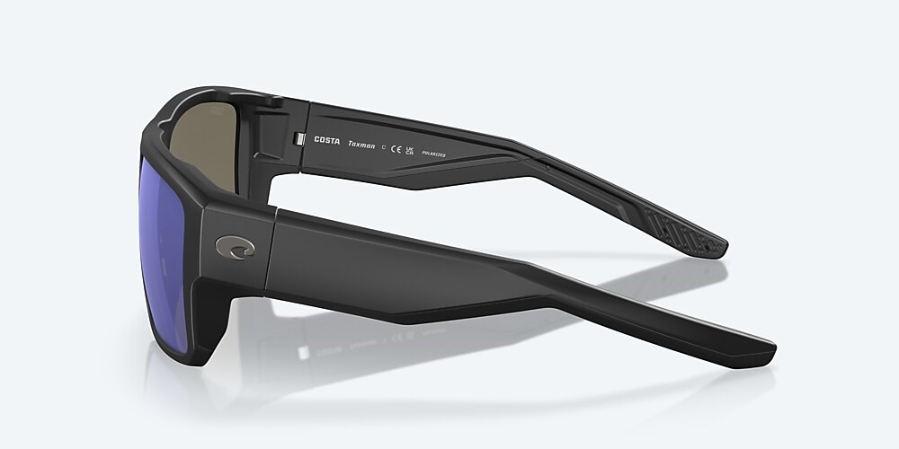 Costa Del Mar Taxman - Matte Black - Blue Mirror Polarized Glass (580G)