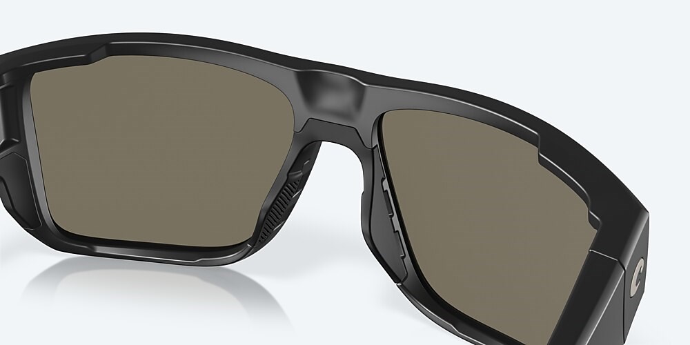 Costa Del Mar Taxman - Matte Black - Blue Mirror Polarized Glass (580G)