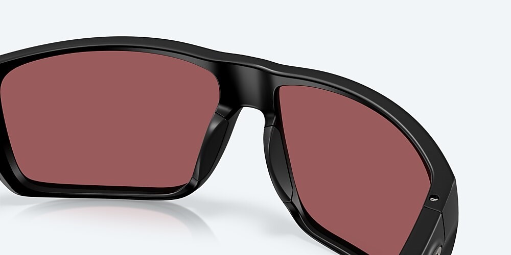 Costa Del Mar Fly Line - Matte Black - Gold Mirror Polarized Glass (580G)
