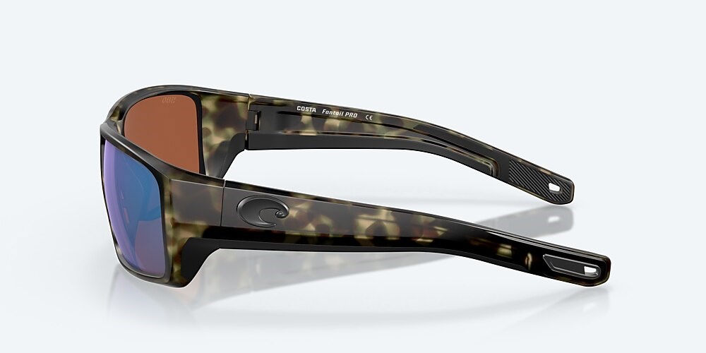 Costa Del Mar Fantail PRO - Matte Wetlands - Green Mirror Polarized Glass (580G)
