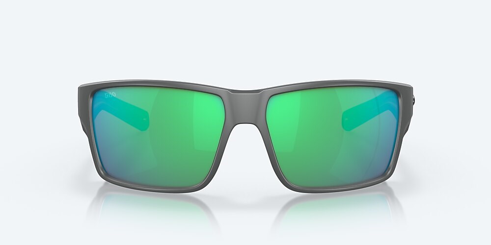 Costa Del Mar Reefton PRO - Matte Gray - Green Mirror Polarized Glass (580G)